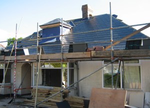 It's all about insulation, insulation, insulation - and the new roof allowed the original 1930s horse hair insulation to be replaced!