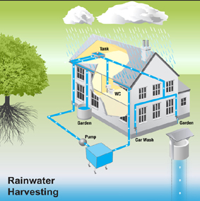 We can't afford this full system, but we'll still capture the rainwater from our roof to water the veg beds to avoid water meter bills.